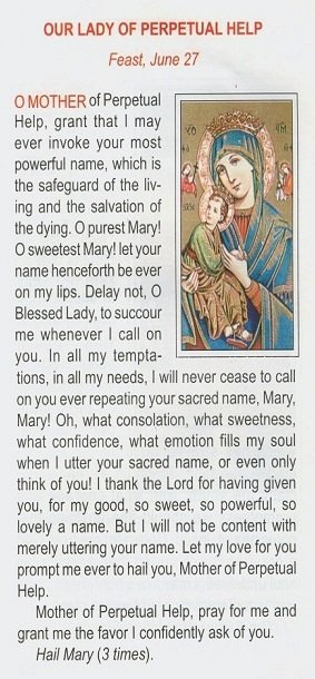 Guide To Powerful Novena To Our Lady Of Perpetual Help